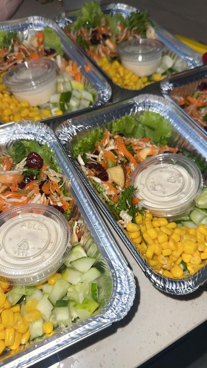 Salads with Dressing