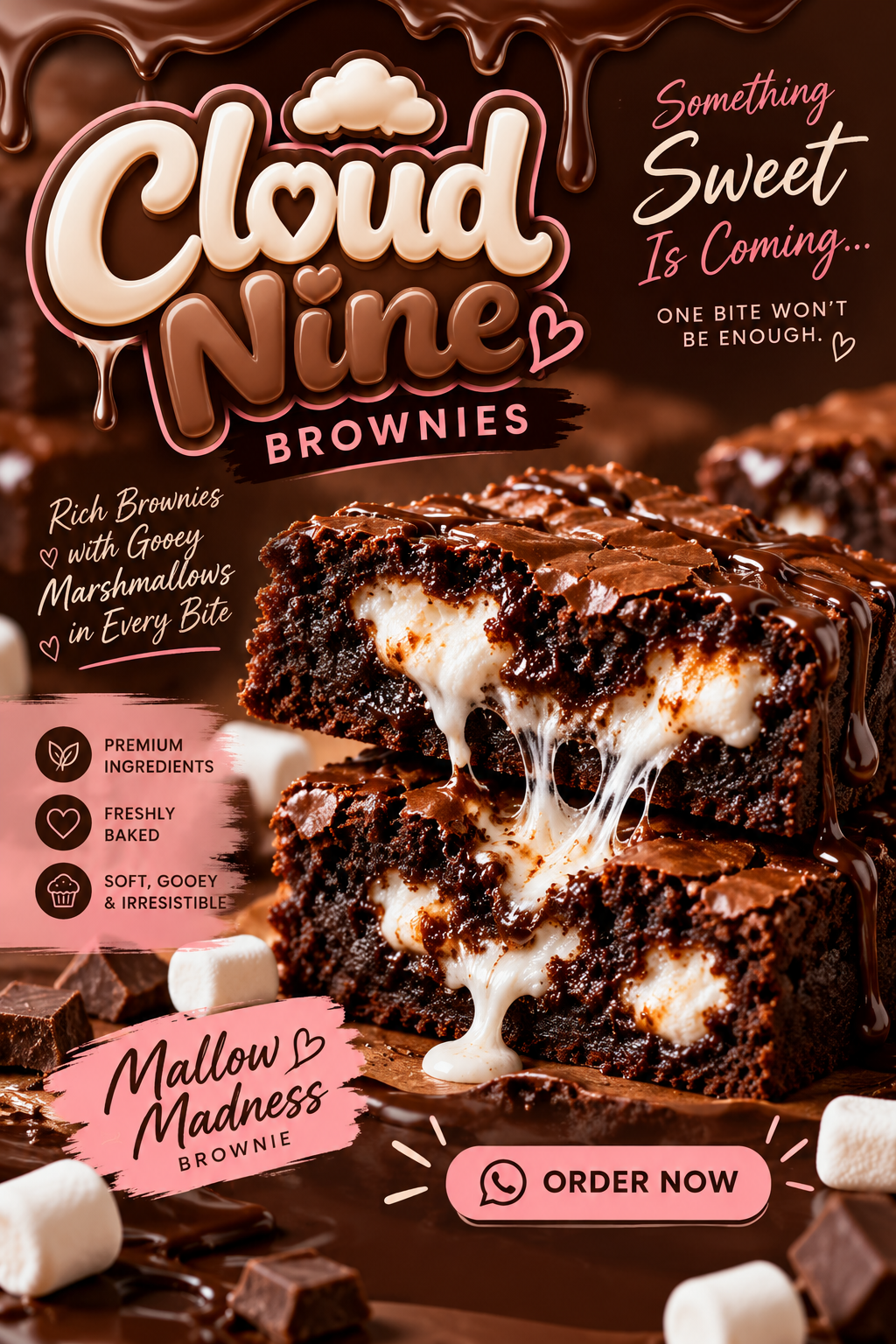 Cloud Nine Brownies